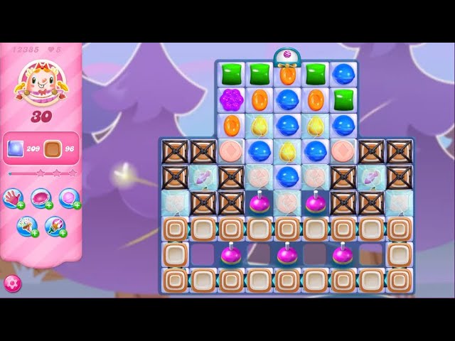 Candy Crush Saga Level 12395 No Boosters - YouTube