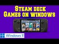 Steam Deck: Games on Windows 11| Ultra Street Fighter IV High settings