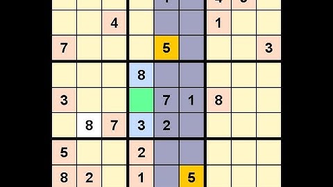 How to Solve New York Times Sudoku Hard October 29, 2021