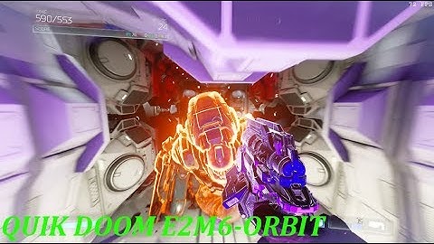Doom SnapMap - QUIK DOOM E2M6-ORBIT