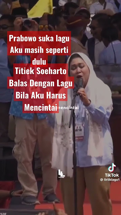 Viral Prabowo Dan Titiek Soeharto Berbalasan Perasaan Lewat lagu