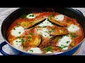 ¡La receta más fácil de Berenjenas! Sin horno - Deliciosas berenjenas cocinadas en sartén.