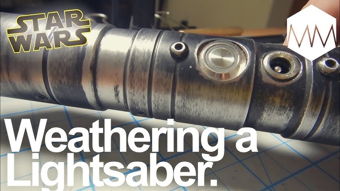 A SIMPLE & EASY Way to Leather Wrap Your Lightsaber Hilt 