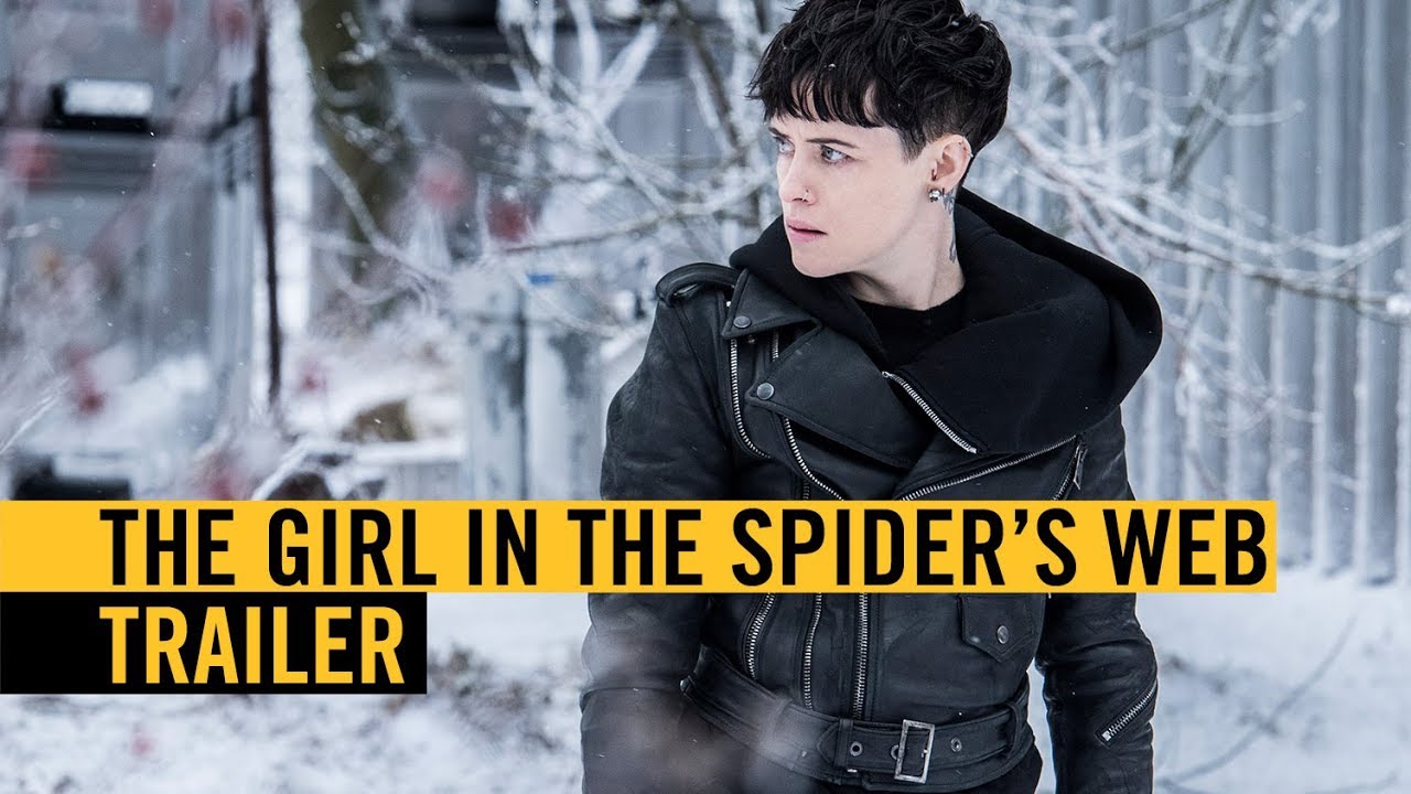 THE GIRL IN THE SPIDER'S WEB - TRAILER - 2018 [Nederlands ondertiteld