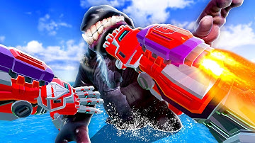 New ROCKET FIST vs KAIJU (Kaiju Battle Simulator VR)