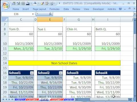 Excel Workday function: Find end date - exclude weekends & holidays from YouTube · Duration: 10 minutes 22 seconds Excel Workday function: Find end date - exclude weekends & holidays from YouTube · Duration: 10 minutes 22 seconds