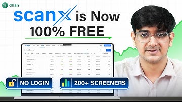 ScanX is Now 100% FREE | 200+ Stock Screeners, No Login Needed
