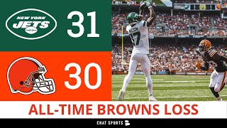 Browns CHOKE vs. Jets In TERRIBLE Loss: Joe Woods Hot Seat Jadeveon Clowney Injury & Highlights
