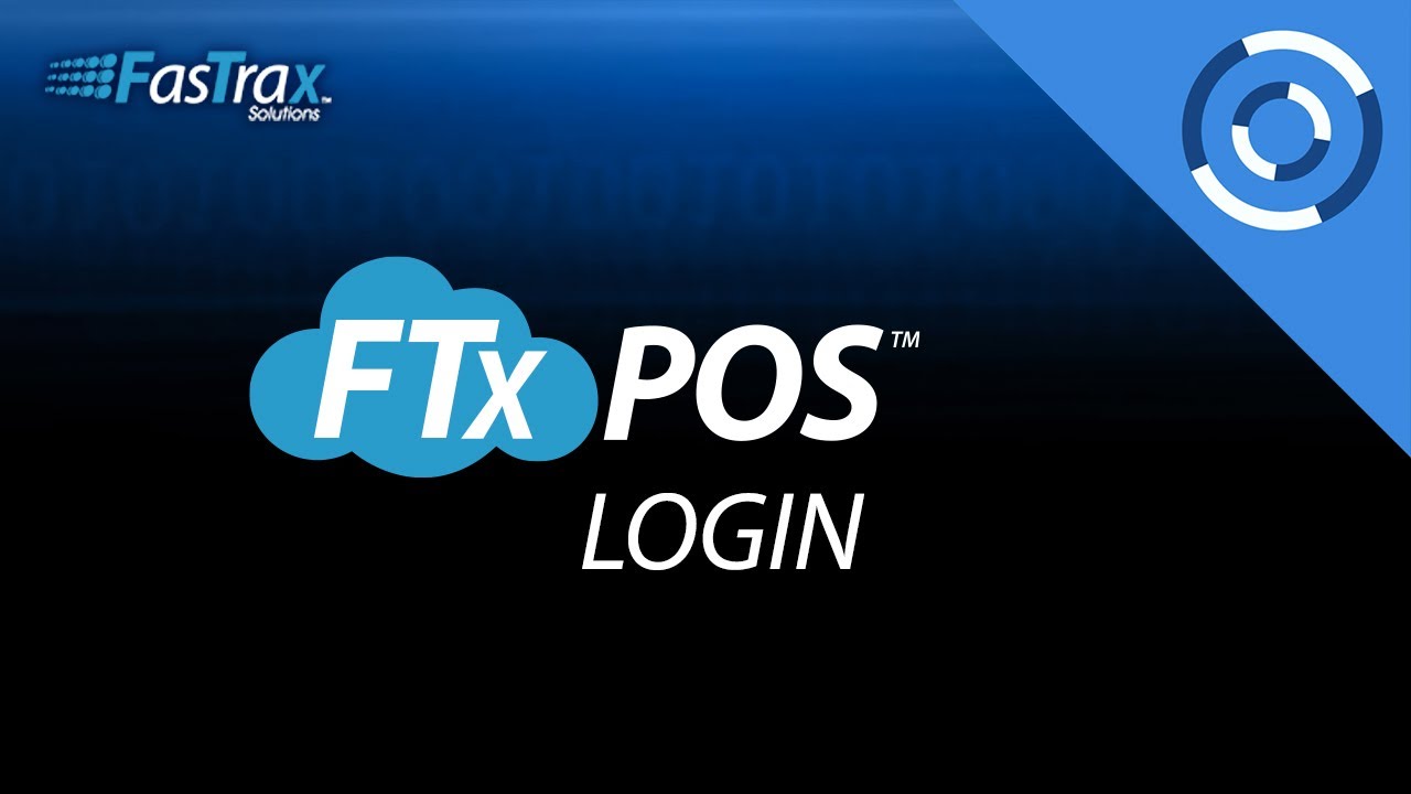 FasTrax Cloud POS - How to Log into Cloud POS - YouTube