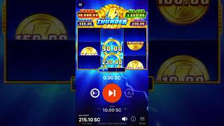 🚨Epic Win🚨on thunder coins 10$ spin on Modo.Us #bigjackpot #casinogames #casino #onlinebetting