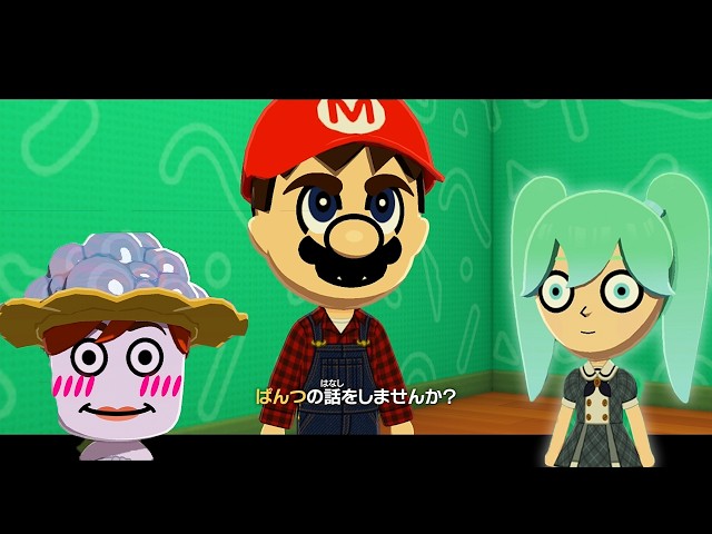 Tomodachi Life: Exciting Life] You can't do that, Mario [Tomodachi