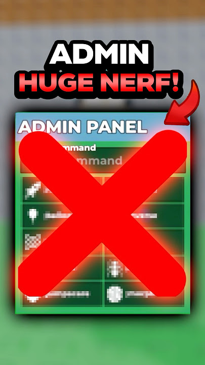 Admin Commands NERFED in Roblox Steal A Brainrot! #roblox