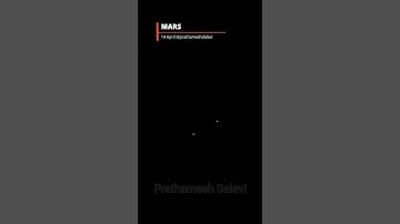 Which star is near to MARS? 🤔 | through telescope and AI | #viral #trending #astronomy  #shorts