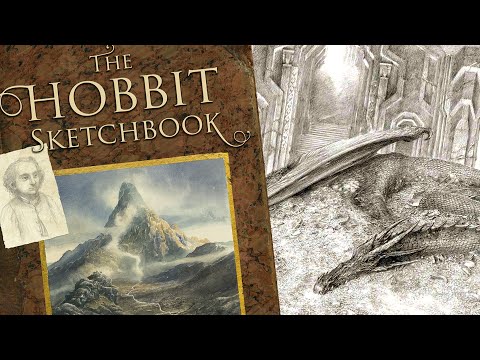 The Hobbit Sketchbook preview Alan Lee lord of the rings fantasy artist