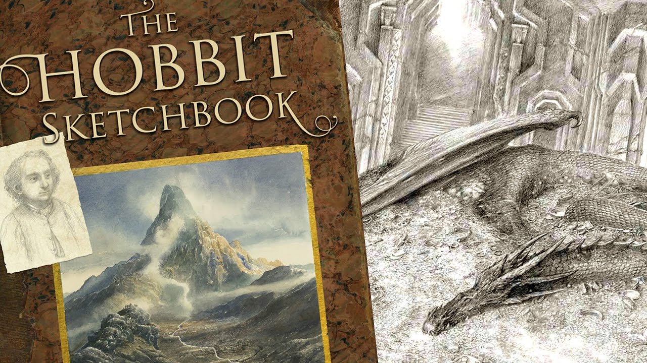 The Hobbit Sketchbook preview Alan Lee lord of the rings fantasy artist -  YouTube