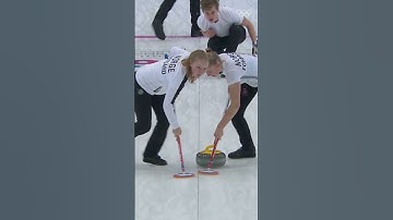 When your curling game is too strong... 🔥 🇳🇴 #Gangwon2024