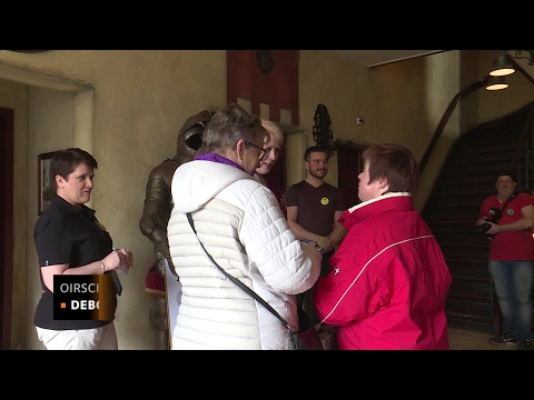 De mensen met het downsyndroom voelden zich echte prinsen en prinsessen