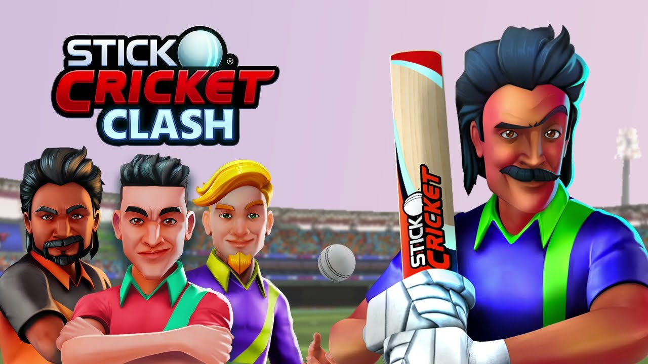 Stick Cricket Clash MOD APK cover
