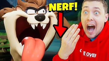 TAZ NERFED! NEW MULTIVERSUS UPDATE PATCH NOTES