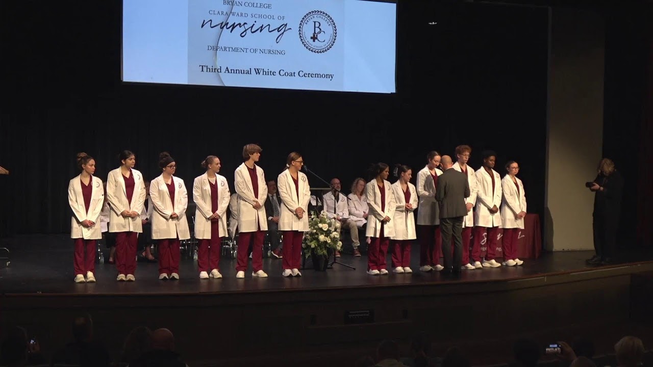 Clara Ward School of Nursing | White Coat Dedication Ceremony