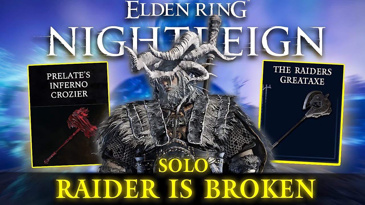 Why RAIDER Class DOMINATES Solo Runs In Elden Ring Nightreign