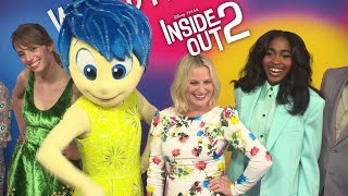 Inside Out 2 Premiere Interviews Amy Poehler, Ayo Edebiri, Maya Hawke, Cast & Crew - June 10,2024 4K
