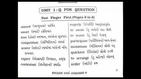 Std:8:Unit 1: Fast finger: Activity4