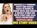 Bridezilla's Wedding Party And Guests Trash 70 Rooms In Venue Hotel And More - Tales From Reddit