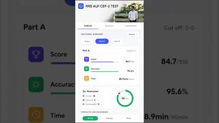RRB ALP CBT - 2 TEST ANALYSIS ।।#motivation #railway #shorts #viral #upsc #ssc #rrb