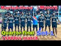 Quarterfinal 75000rs  set1  mayiladuthurai vs mysore  bangalore match  mr love volleyball