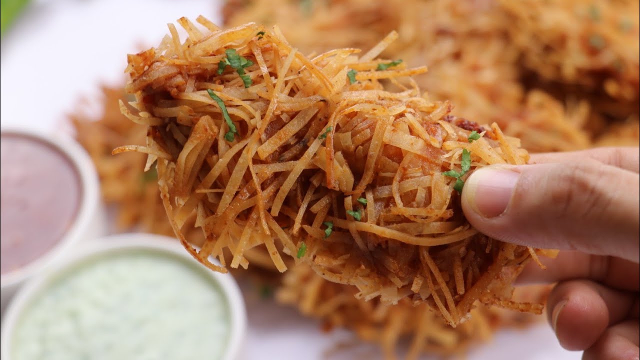 Crispy Thread Chicken Recipe By Recipes of the World - YouTube