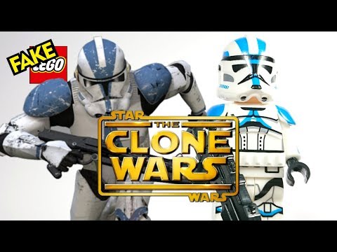Fake Lego Clone Trooper 501st Legion Custom Minifigure by KORUIT - YouTube