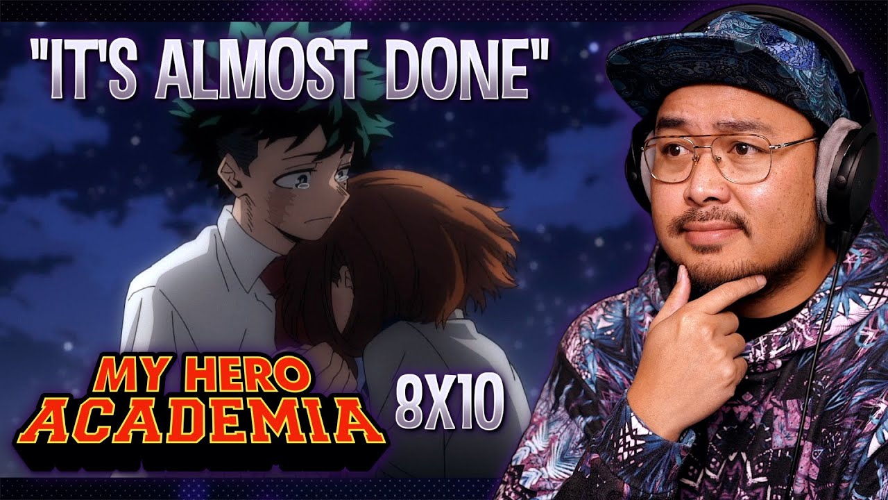 "The Midorya & Uraraka Moment" My Hero Academia Final Season 8x10 (REACTION)