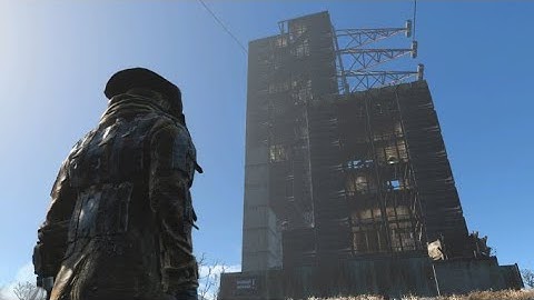 MY ABERNATHY FARM SKYSCRAPER BUILD IN FALLOUT 4