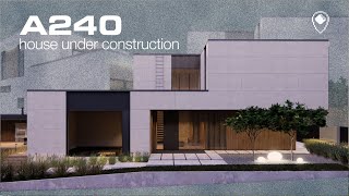 картинка: Обзор интерьера частного дома в процессе строительства | A240