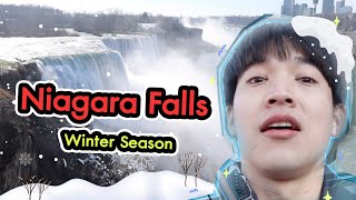 น้ำตก Niagara ช่วงฤดูหนาว มันเป็นแบบนี้นี่เอง