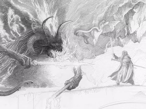 Alan Lee: Sketching Middle-Earth - YouTube