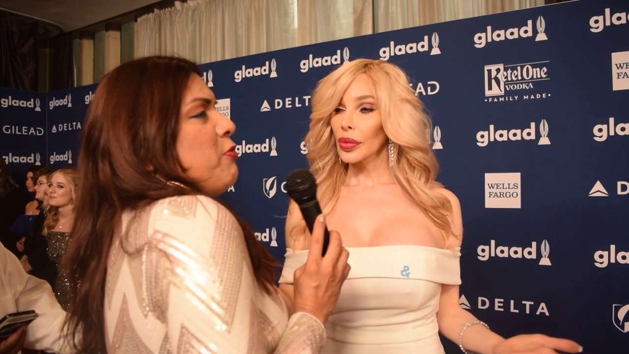 NY Icon Dina Delicious interview @ Glaad Awards