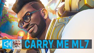 My tank asked me to CARRY them in Top 100 | Overwatch 2