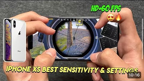 iphone xs max sensitivity 🥵 pubg | Pubg mobile sensitivity settings 2025| Best sensitivity forpubg