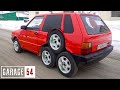Rusi pretvorili Fiat Uno u čudo na osam točkova