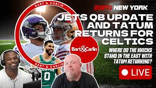 Jets QB Updates, Giants Offensive Plan, & Where Do Knicks Stand in East? - Bart & Carlin - 3/6/26