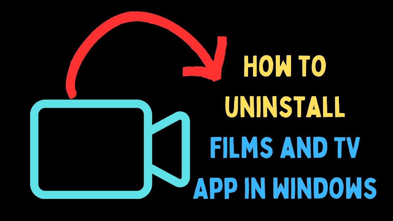 How to Uninstall Films and TV App in Windows 11 YouTube