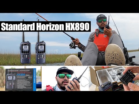 VHF & GPS Handheld Radio Unboxing & Review | Standard Horizon HX890