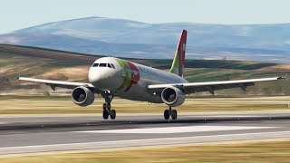 MSFS 2020 | Taking-off From Lisbon (LPPT) and Landing the A320-200 at Madrid (LEMD)