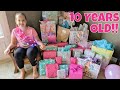 Leah's 10th Birthday Opening Presents!!