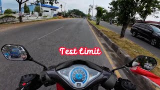 TEST LIMIT SupraX 125 Helm In Standard | mentok segini doank ⁉️ Daily Motovlog SupraX125 #29