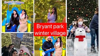 Bryant Park - NYC Winter Village 2023-2023 | Misha’s Bliss | Holidays in NYC | USA