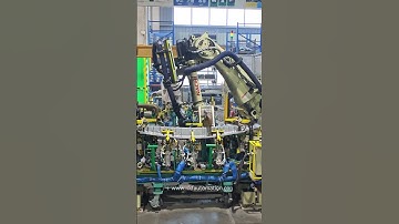 🥳🥳Our robot cable package and fixtures😎😎Automotive parts production workstation of Nachi robot
