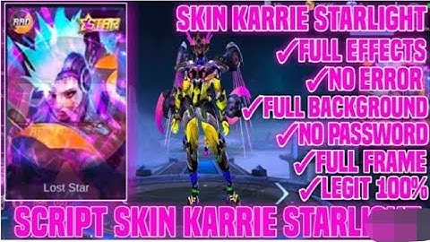 #KARRIESCRIPT  KARRIE STAR SCRIPT NO PASSWORD!😍🔥